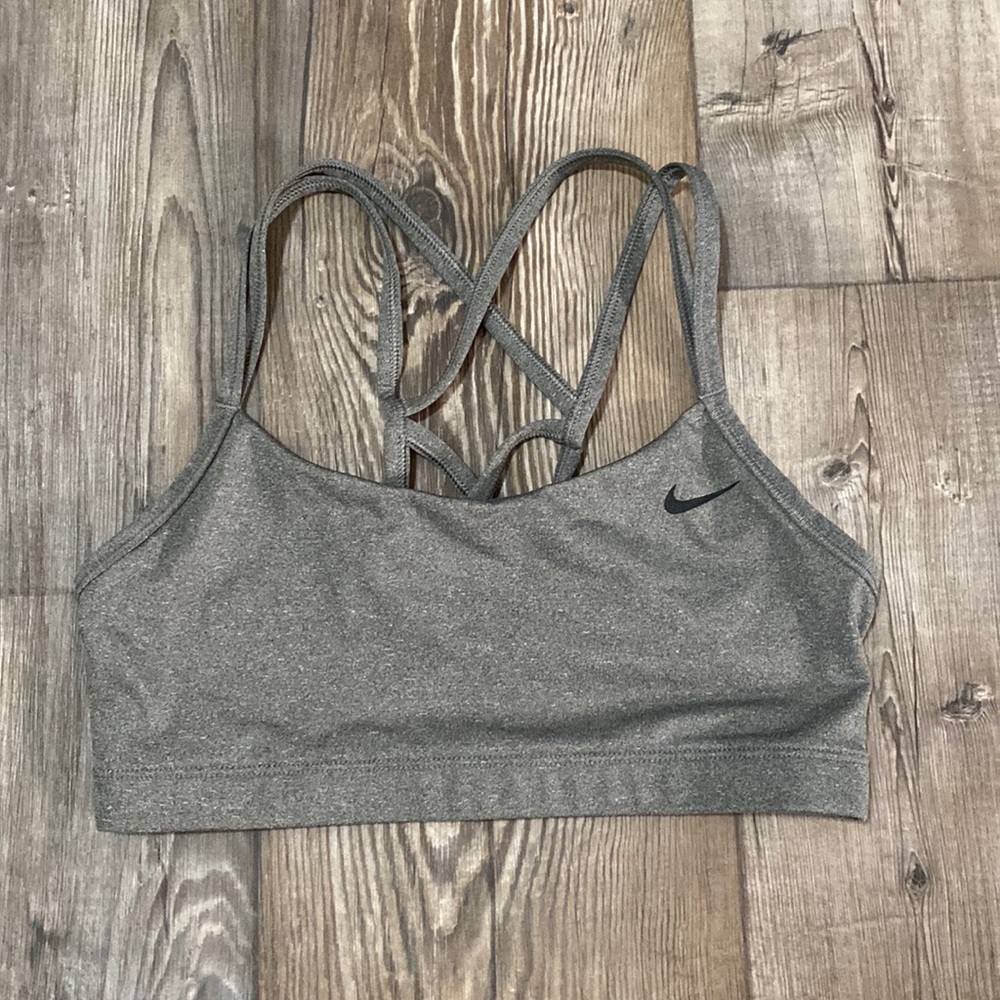 Nike Dri-Fit Grey Sports Bra